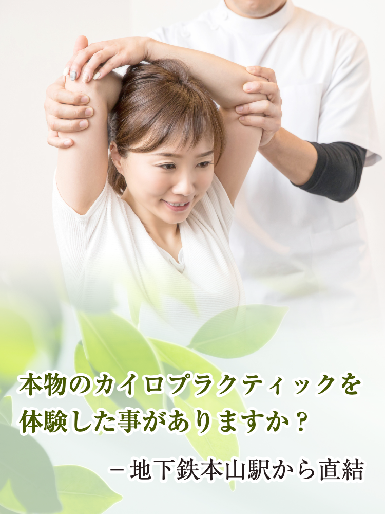 整体｜名古屋で希少な国際基準カイロプラクティックで早期改善へ